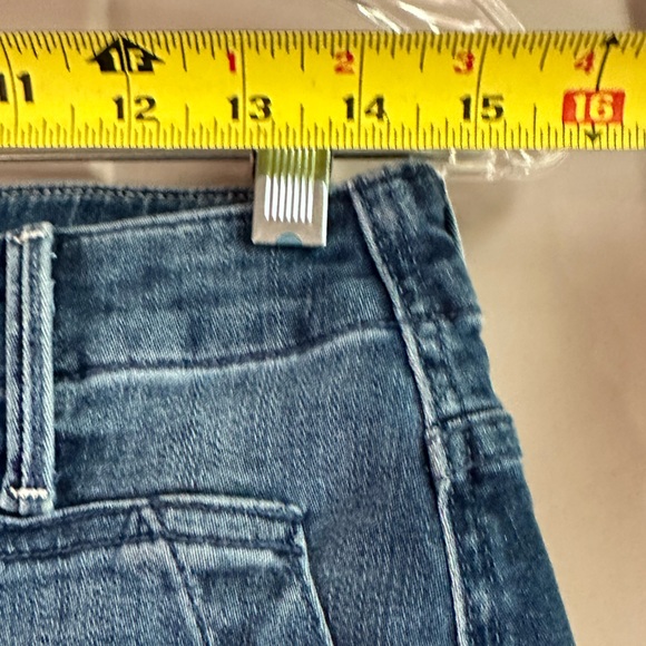 MOTHER DENIM THE PATCH POCKET GREASER JEANS Cropped Wide Leg- Everything We Keep - Picture 12 of 16